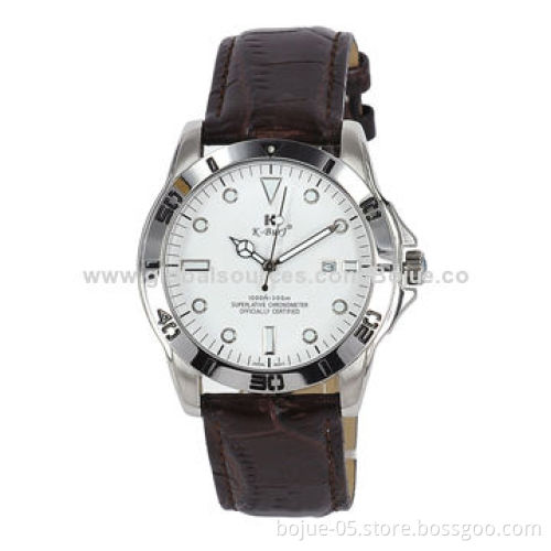 Men's Analog Quartz Wristwatch with 3ATM Waterproof, CE/RoHS Mark